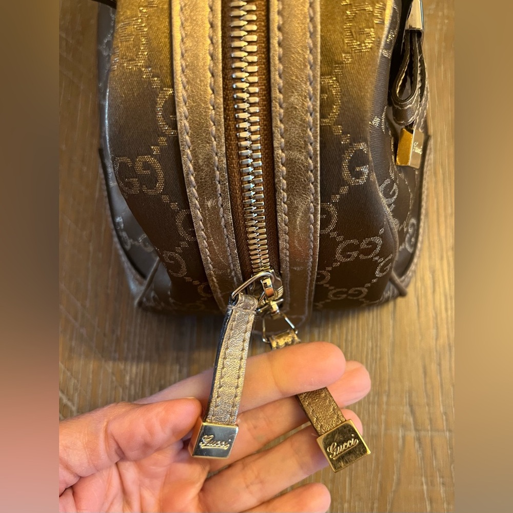 Authentic Gucci GG Lurex Princy Boston Bag - Bought from TheRealReal - Picture 13 of 16